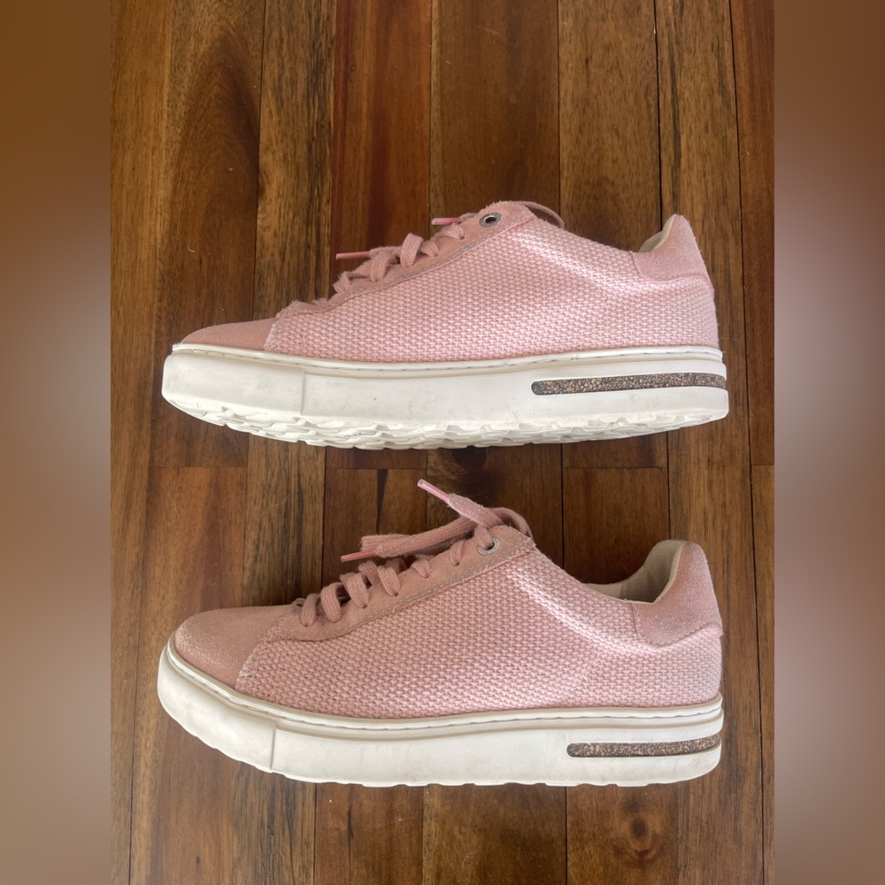 Birkenstock Bend Low Canvas Suede Soft Pink sneaker size EU36 - Picture 5 of 13